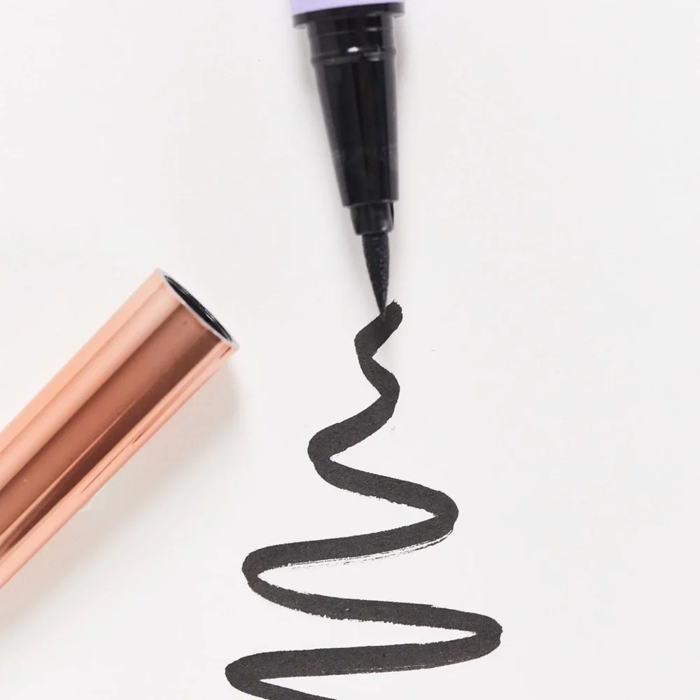Revolution x Lenkalul Precise Eyeliner Pen Black Liquid Felt Tip 0.5ml‎ NEW